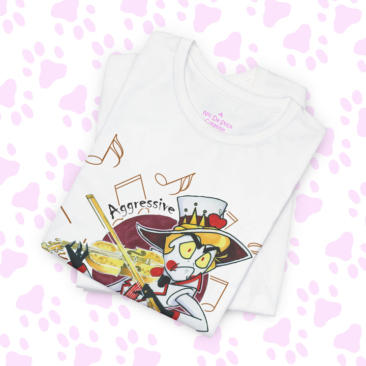 Lucifer "Angry Violin Noises" - Hazbin Hotel Fan Shirt