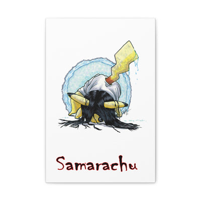 Samarachu - Horrorchu Mashup Canvas Print  w/Text