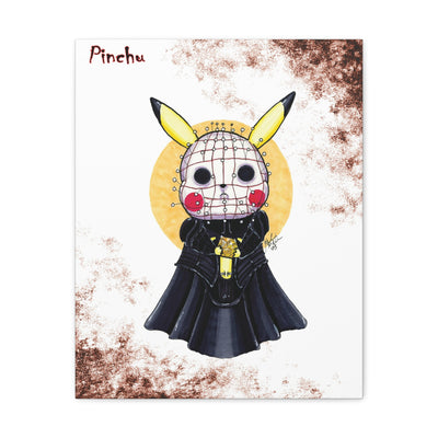 Pinchu - Horrorchu Mashup Canvas Print