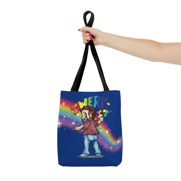 Twerk It! pride Jay Jaylovegames AOP Tote Bag