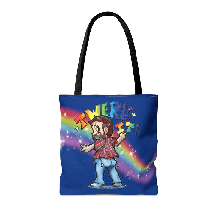 Twerk It! pride Jay Jaylovegames AOP Tote Bag