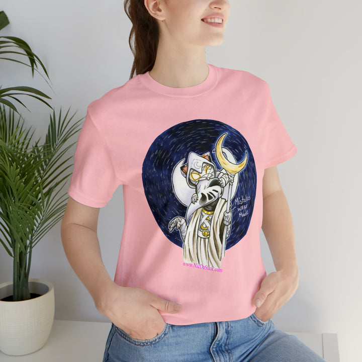 Moon Kitty - Mistakes where made - Unisex Jersey Short Sleeve Tee