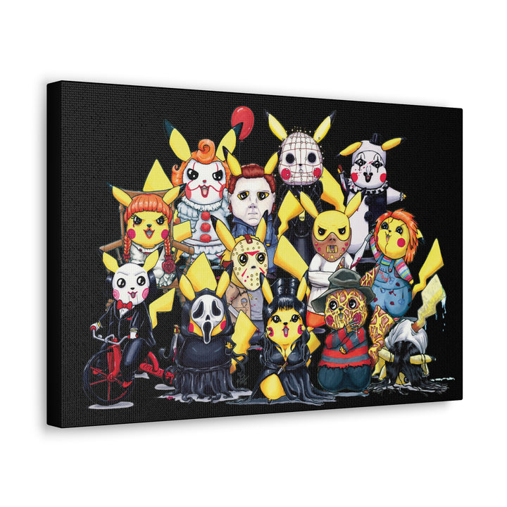 Horrorchu Mashup Canvas Print