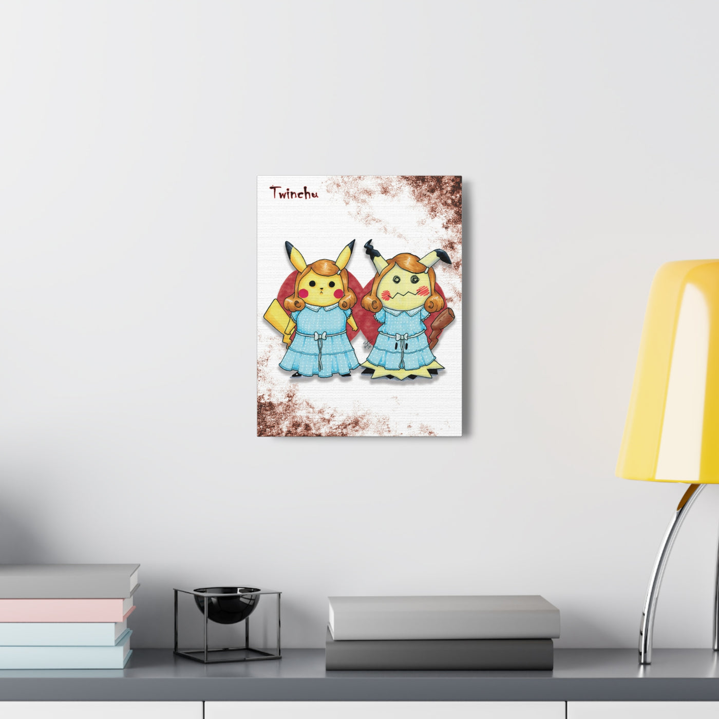 Twinchu - Horrorchu Mashup Canvas Print Series 2