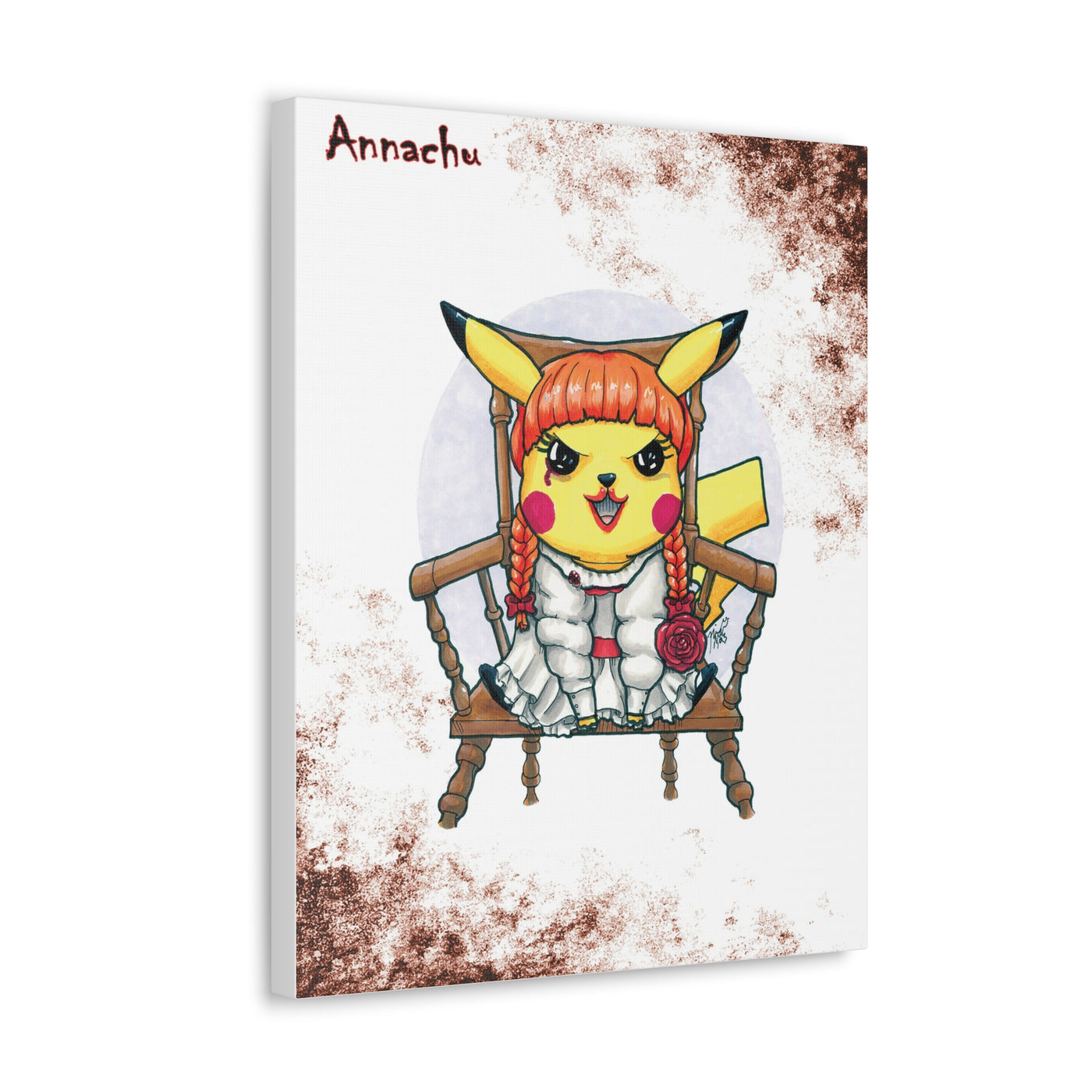 Annachu - Horrorchu Mashup Canvas Print