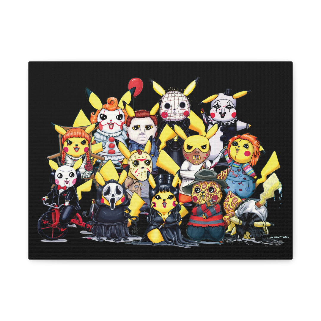 Horrorchu Mashup Canvas Print
