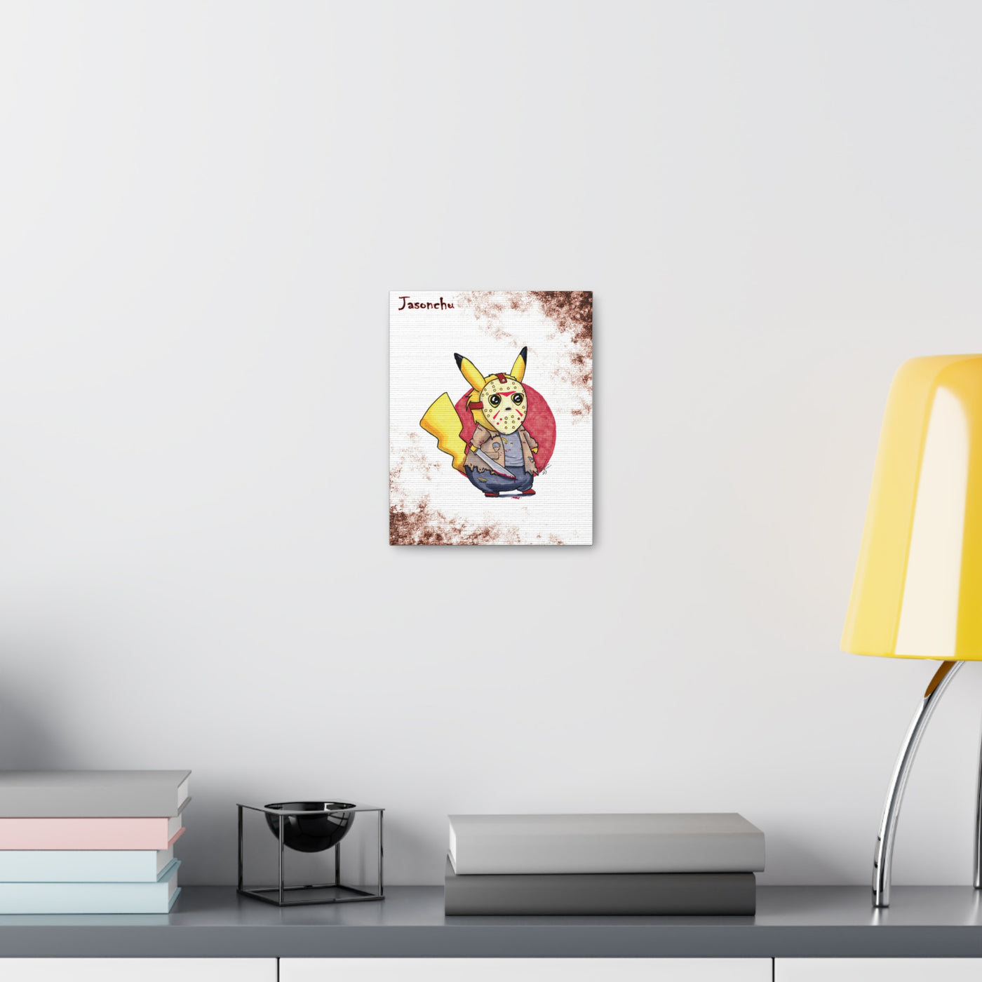 Jasonchu - Horrorchu Mashup Canvas Print