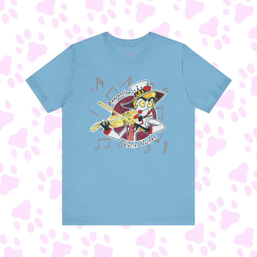 Lucifer "Angry Violin Noises" - Hazbin Hotel Fan Shirt