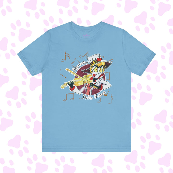 Lucifer "Angry Violin Noises" - Hazbin Hotel Fan Shirt