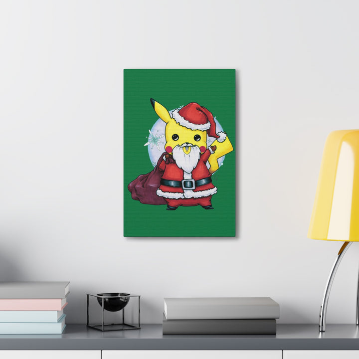 Santachu Holiday Print