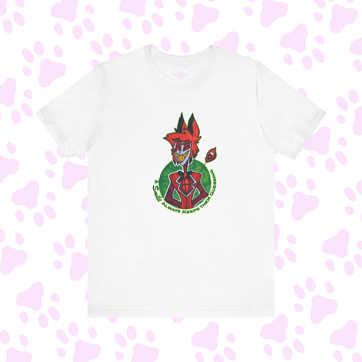 Allistor "A Smile Keeps them Guessing"  - Hazbin Hotel Fan Shirt
