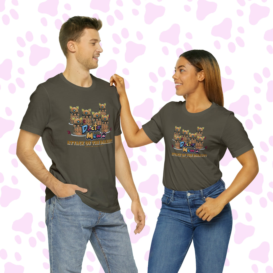 Doctor Mew -Attack of the Dalkats - Fan Made T-shirt