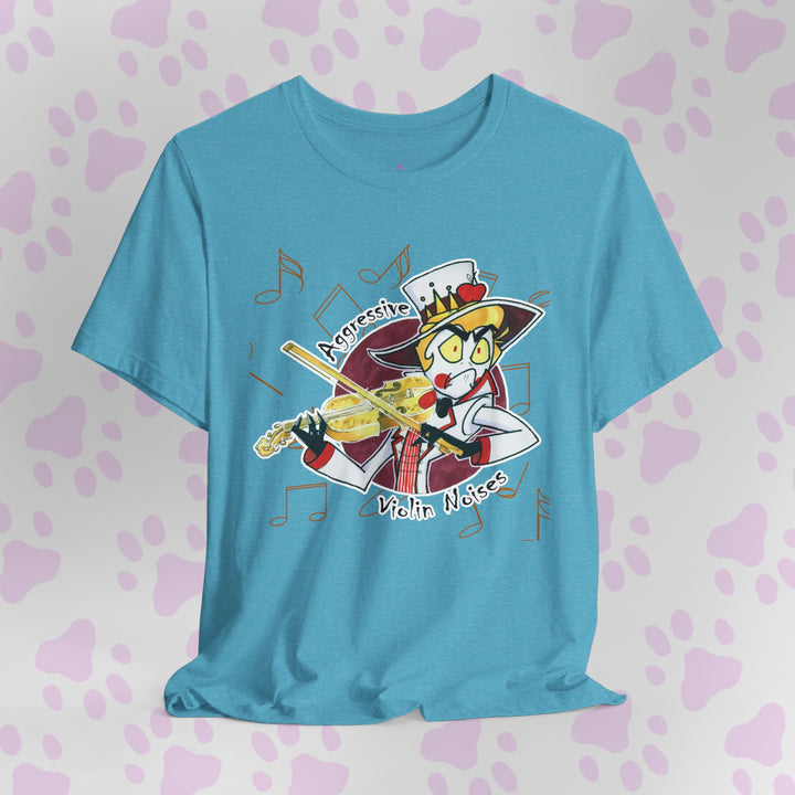 Lucifer "Angry Violin Noises" - Hazbin Hotel Fan Shirt