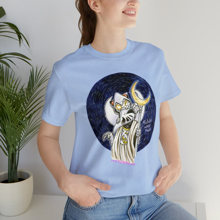 Moon Kitty - Mistakes where made - Unisex Jersey Short Sleeve Tee