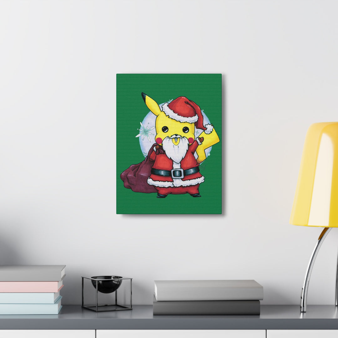 Santachu Holiday Print