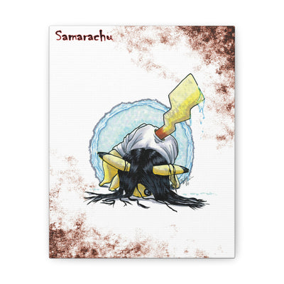 Samarachu - Horrorchu Mashup Canvas Print