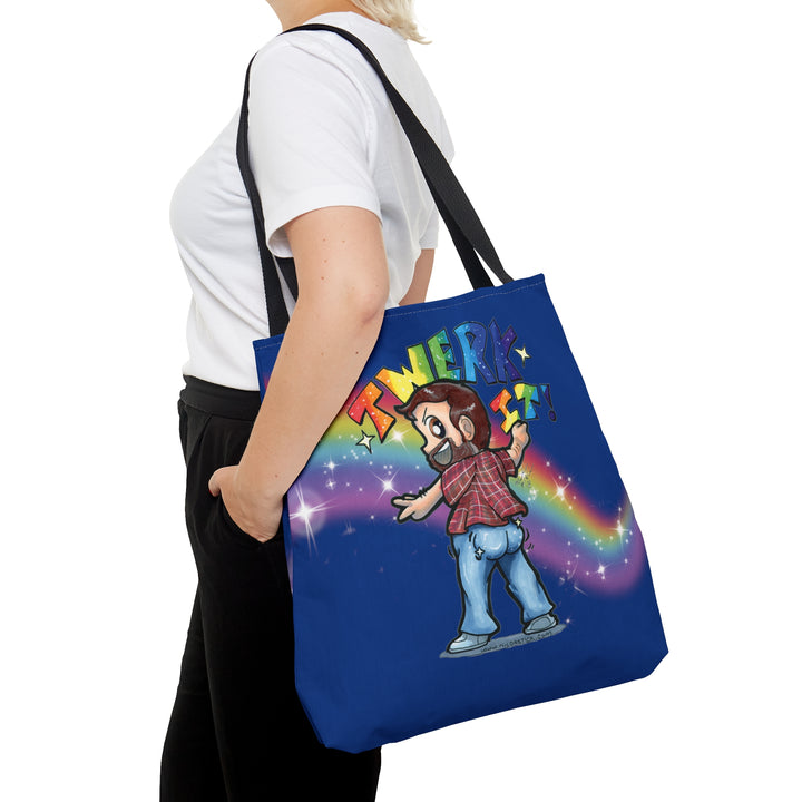 Twerk It! pride Jay Jaylovegames AOP Tote Bag