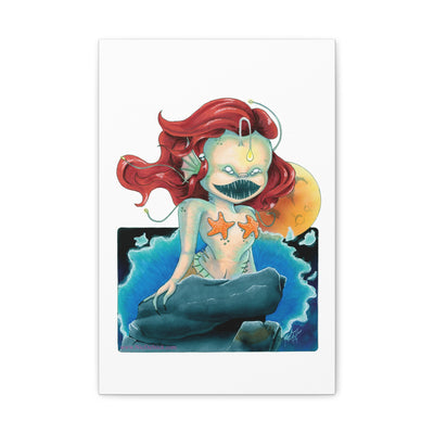 The Little Fearmaid - Scary Tales Series 1 Canvas Print