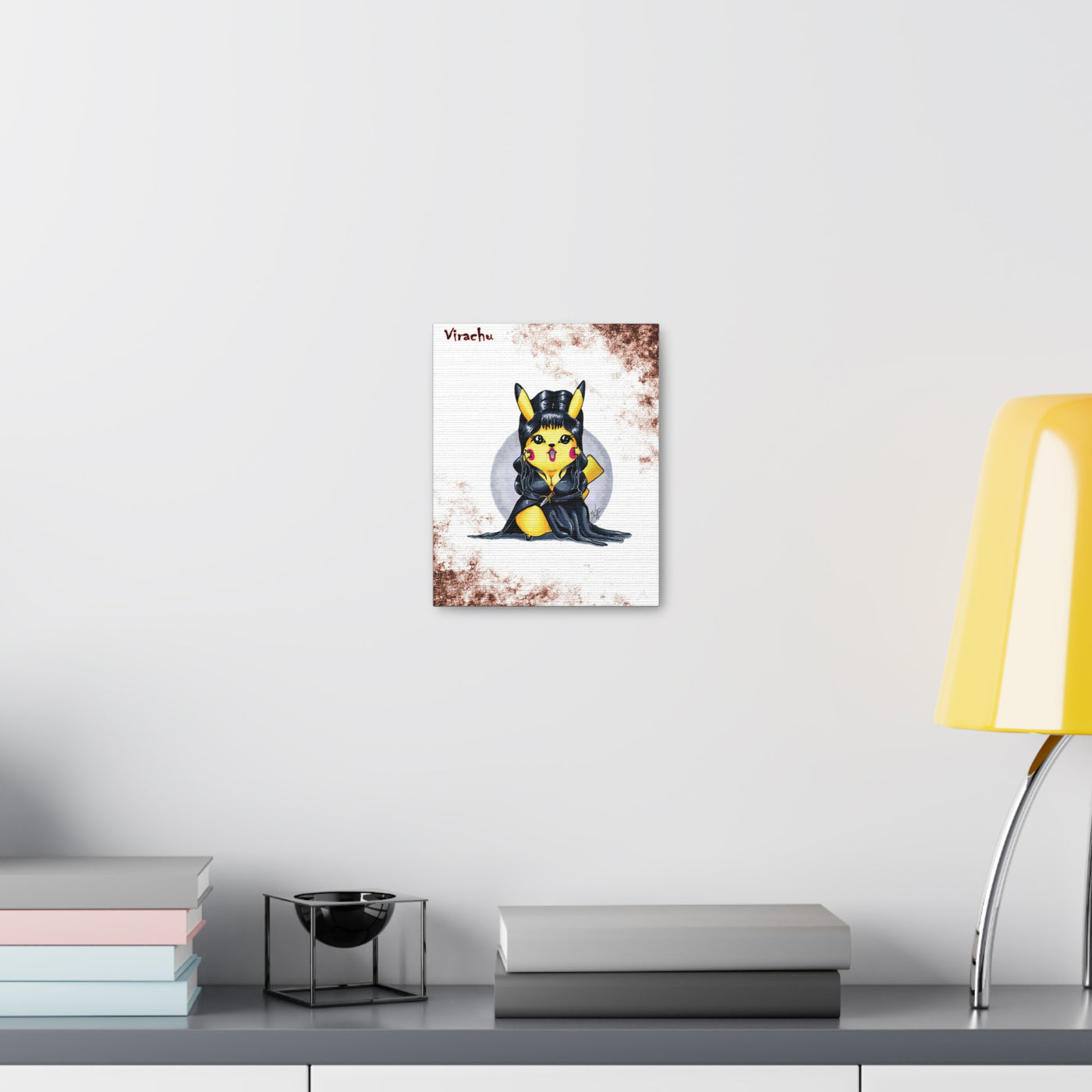 Virachu - Horrorchu Mashup Canvas Print