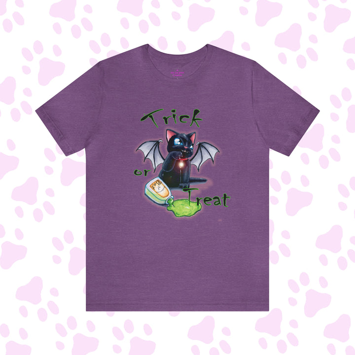 Trick Or Treat Bat Cat Halloween