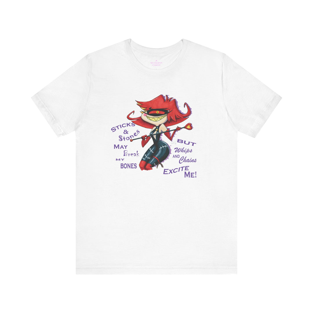 Whips & Chains - Unisex Jersey Short Sleeve Tee