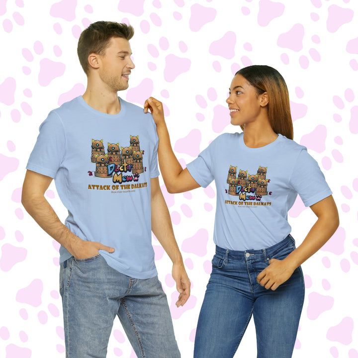 Doctor Mew -Attack of the Dalkats - Fan Made T-shirt