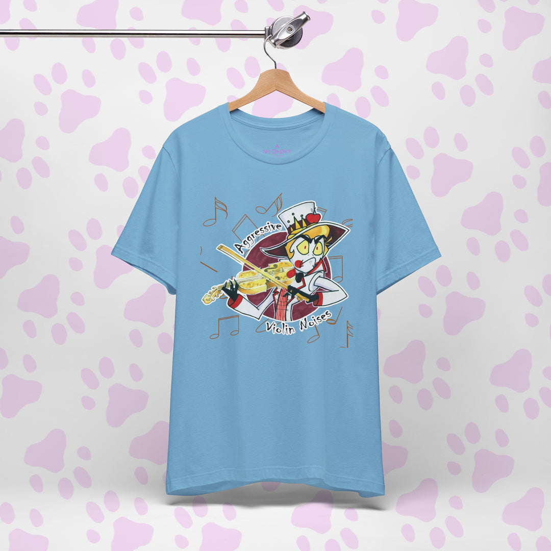 Lucifer "Angry Violin Noises" - Hazbin Hotel Fan Shirt