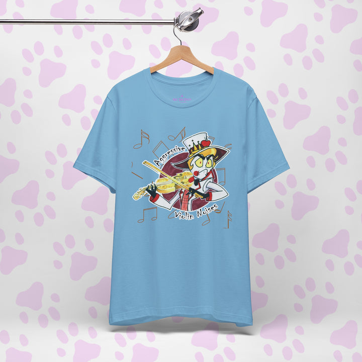 Lucifer "Angry Violin Noises" - Hazbin Hotel Fan Shirt