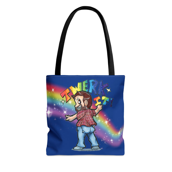 Twerk It! pride Jay Jaylovegames AOP Tote Bag