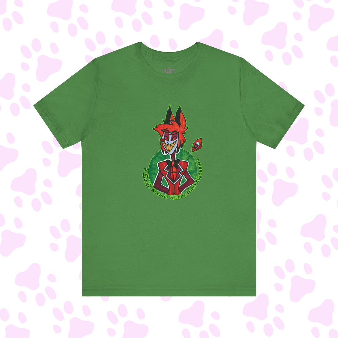 Allistor "A Smile Keeps them Guessing"  - Hazbin Hotel Fan Shirt