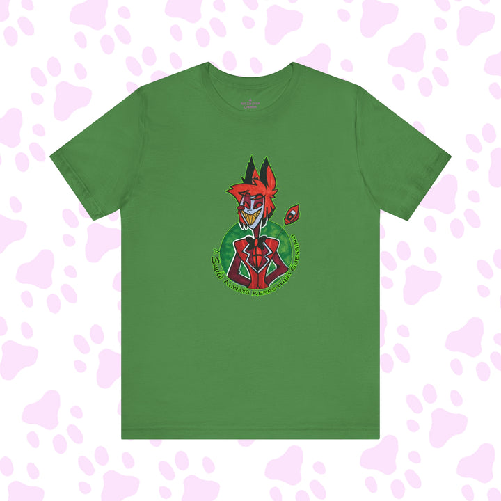 Allistor "A Smile Keeps them Guessing"  - Hazbin Hotel Fan Shirt
