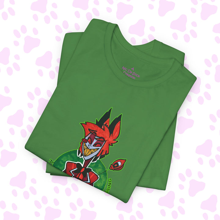 Allistor "A Smile Keeps them Guessing"  - Hazbin Hotel Fan Shirt