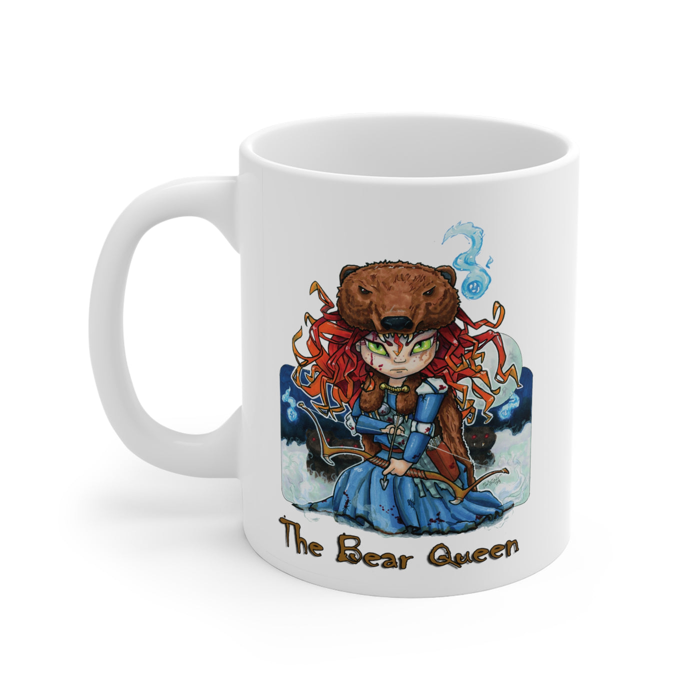 The Bear Queen Scary Tales Series 3 Mug - Various Sizes 11-20 Oz