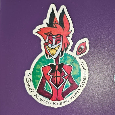 Alastor Waterproof Vinyl Sticker