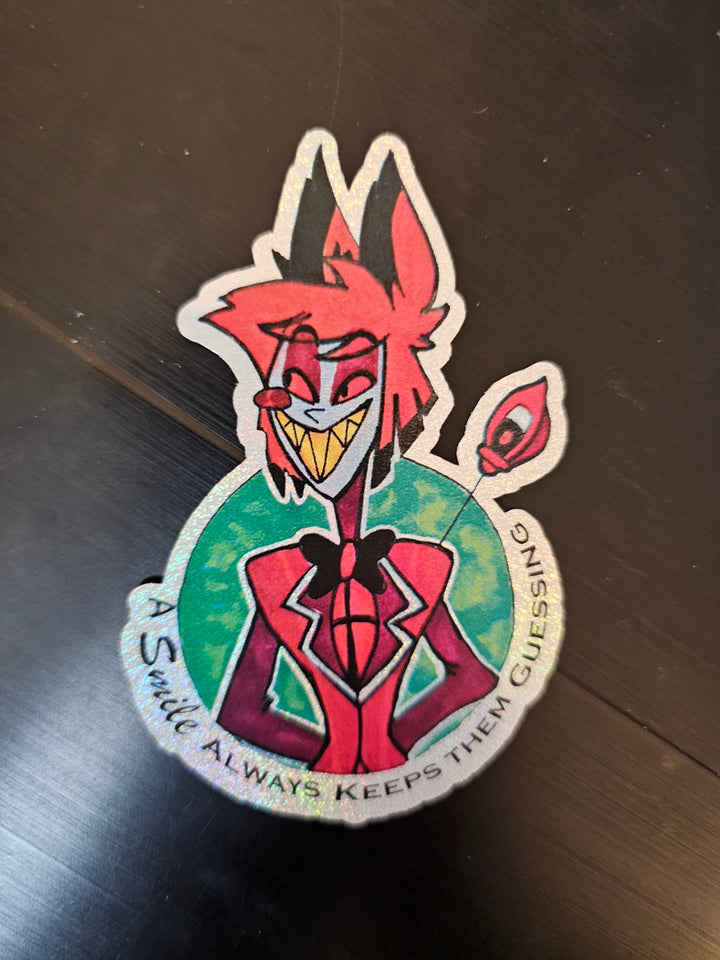 Alastor Waterproof Vinyl Sticker