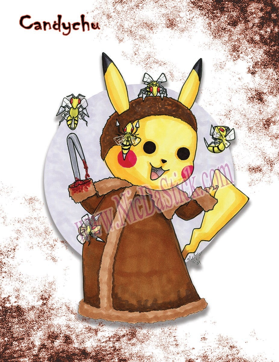 Candychu - Pokemon Horror Mashup - Series 2