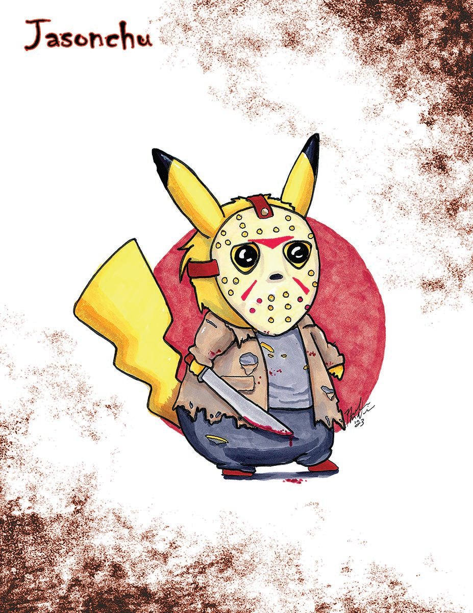 Jasonchu- Pokemon Horror Mashup