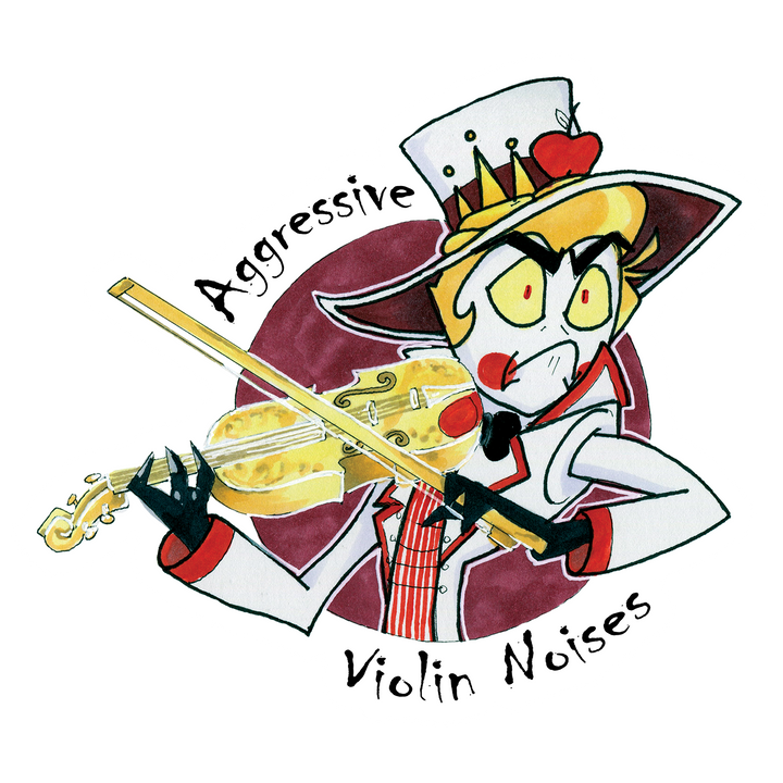 Lucifer- "Aggressive Violin Noises" Magnet