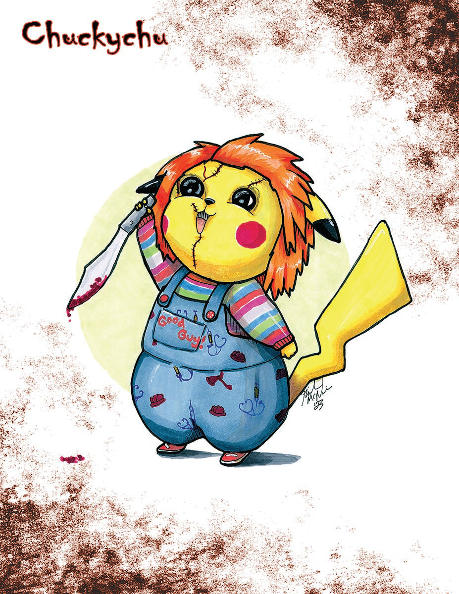 Chuckychu- Pokemon Horror Mashup