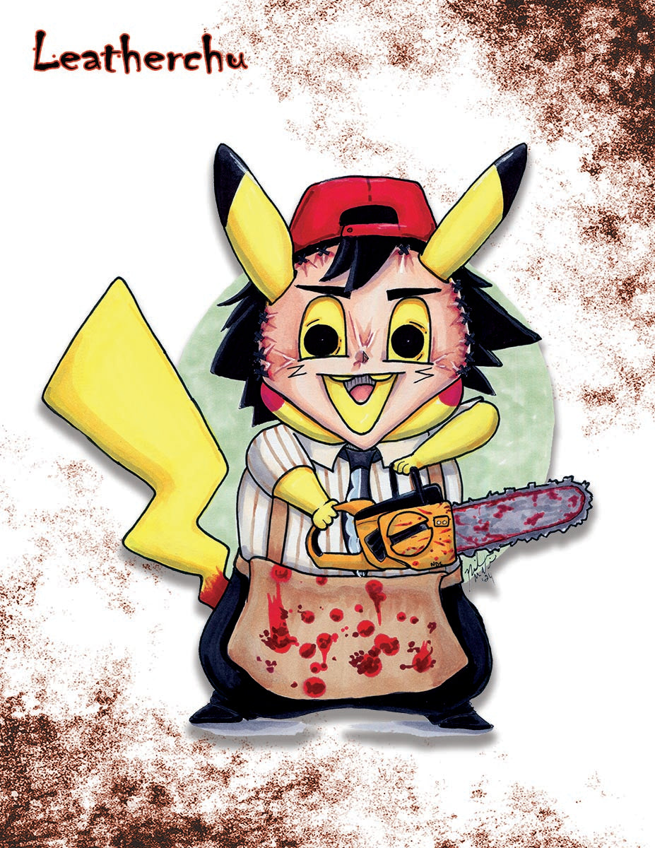 Leatherchu - Pokemon Horror Mashup - Series 2