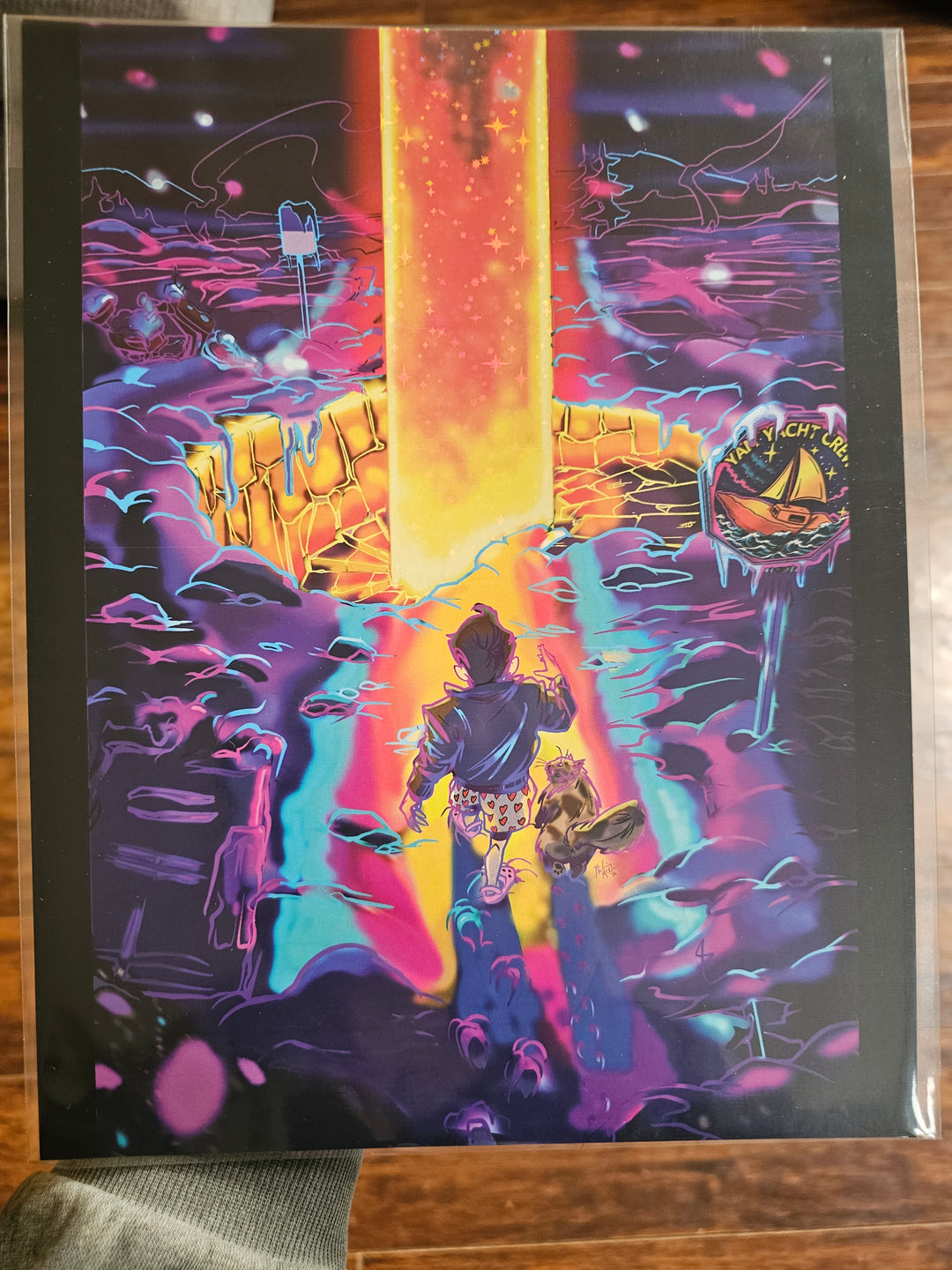 Neon Variant - 8.5 x 11 Holo/Non Holo