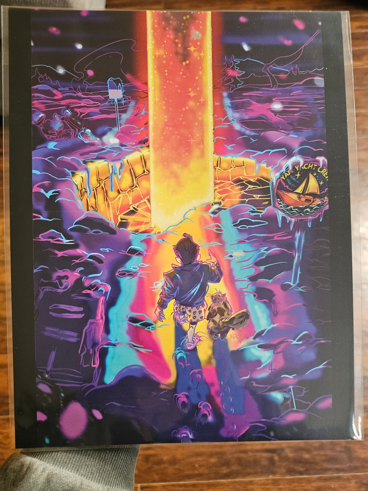 Neon Variant - 8.5 x 11 Holo/Non Holo