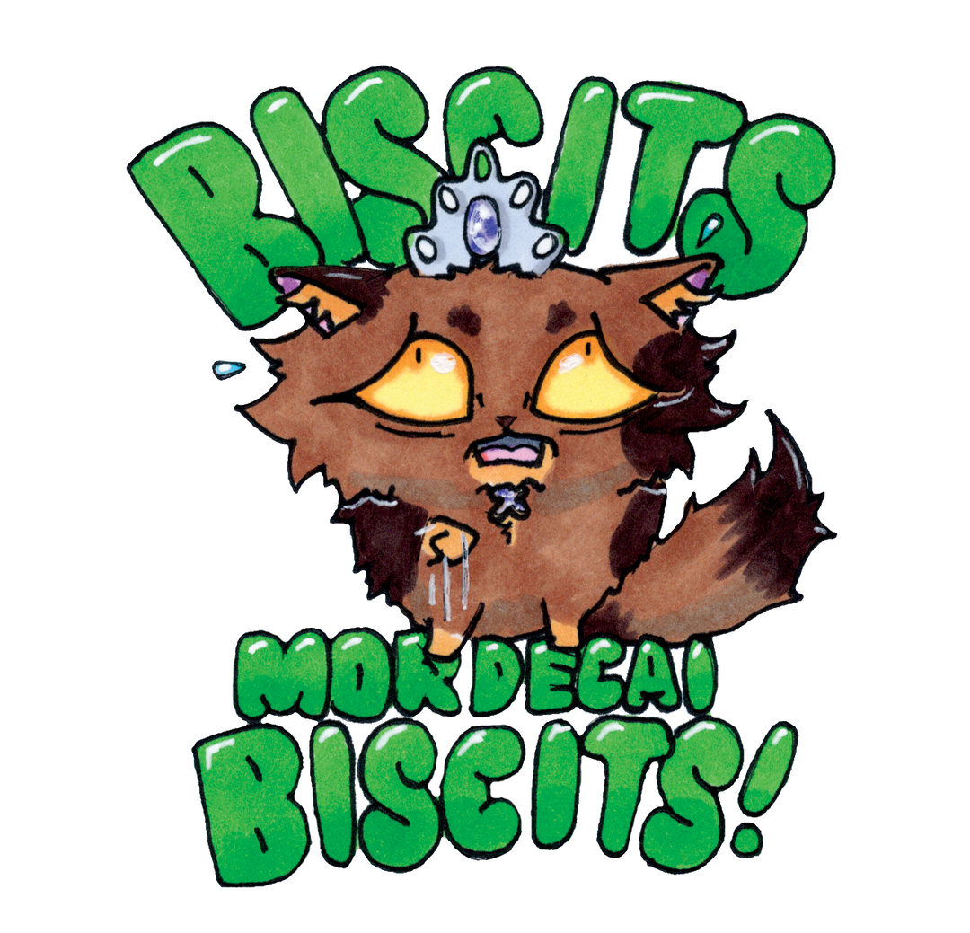 Princess Donut "Biscuits Mordicia Biscuits" Stickers