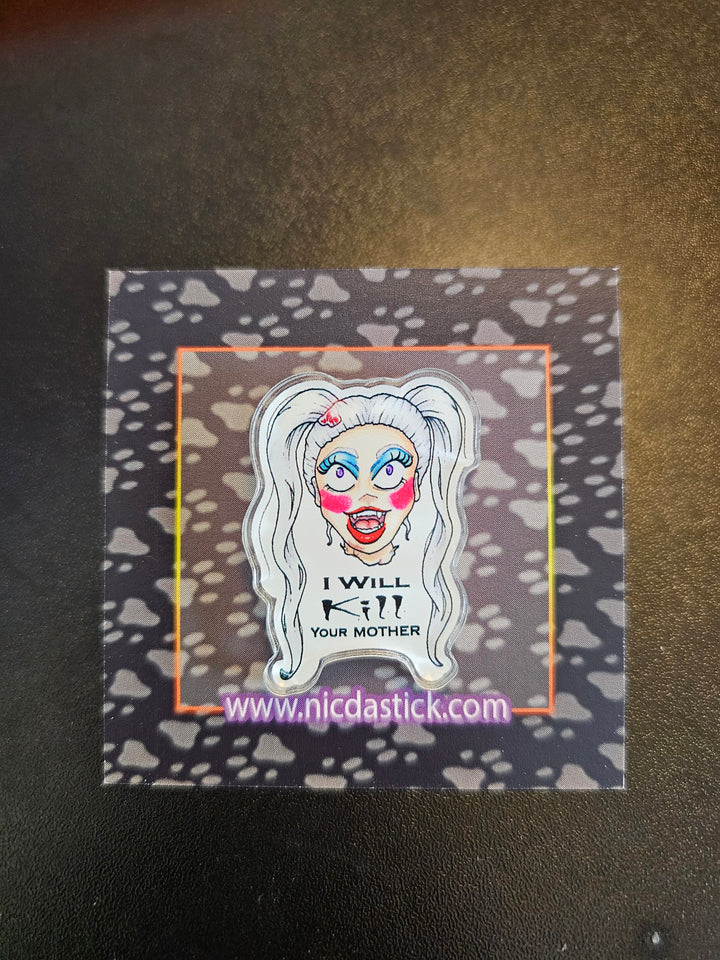 Dungeon Crawler Acrylic Pins