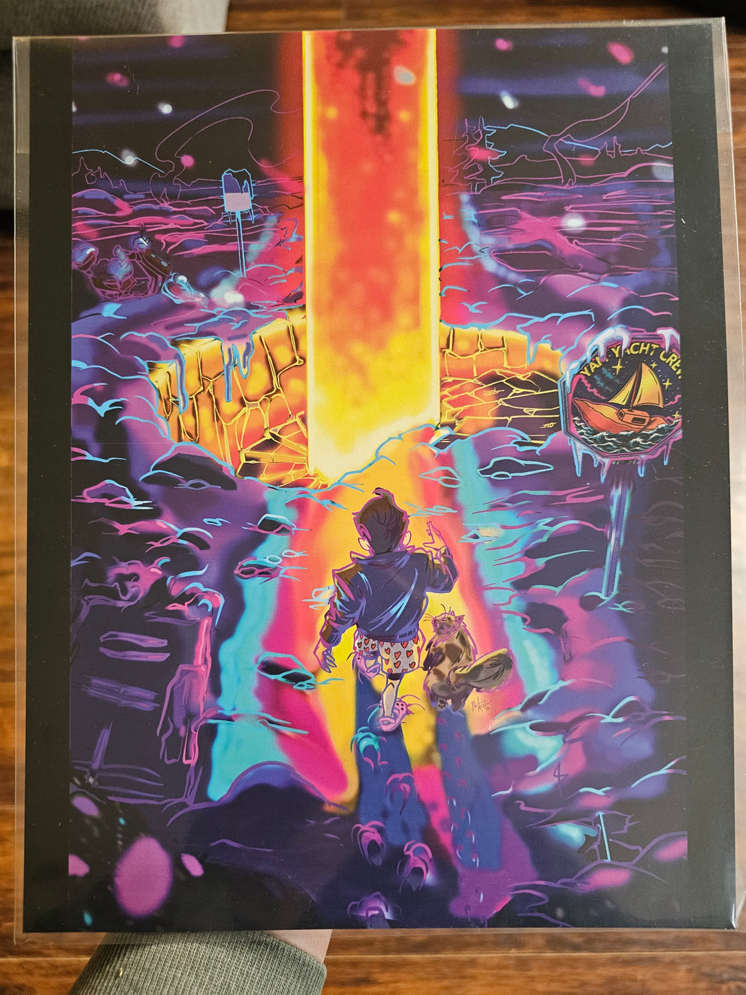 Neon Variant - 8.5 x 11 Holo/Non Holo