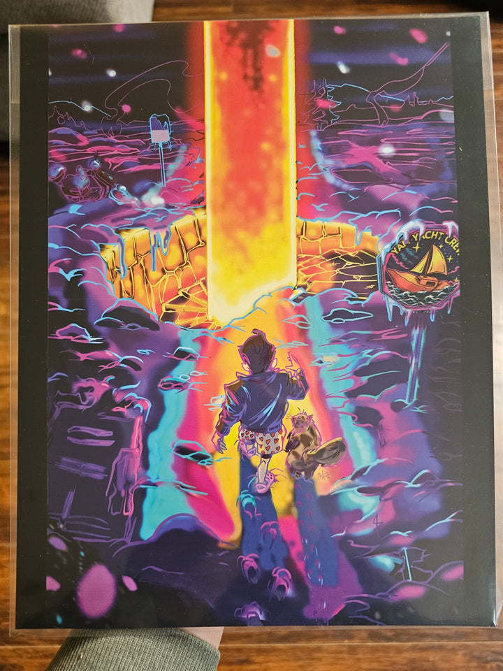 Neon Variant - 8.5 x 11 Holo/Non Holo