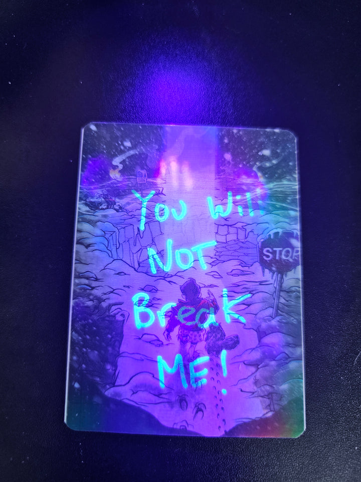 Dungeon Crawler Trading cards - Foil Secret Message