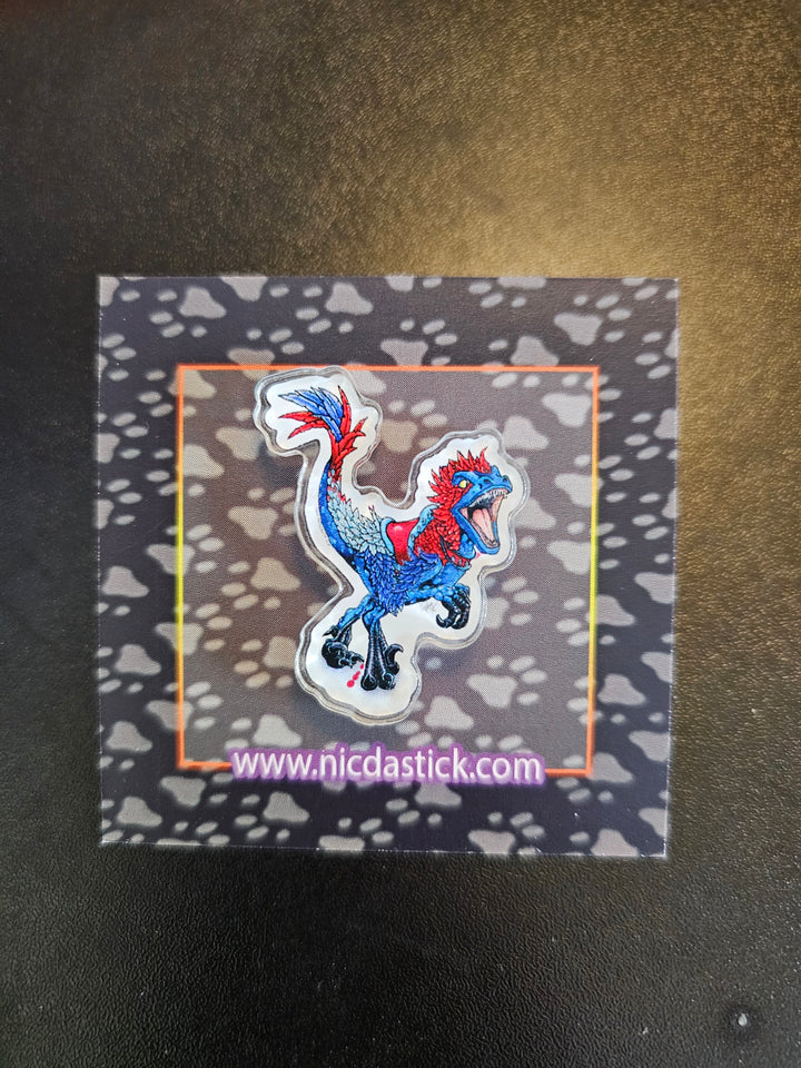 Dungeon Crawler Acrylic Pins