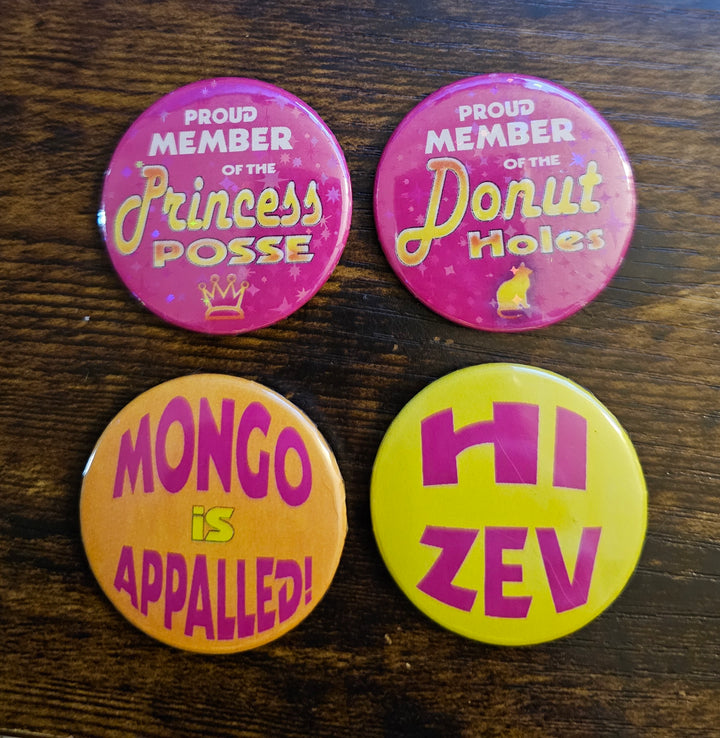Dungeon Crawler Button Pins