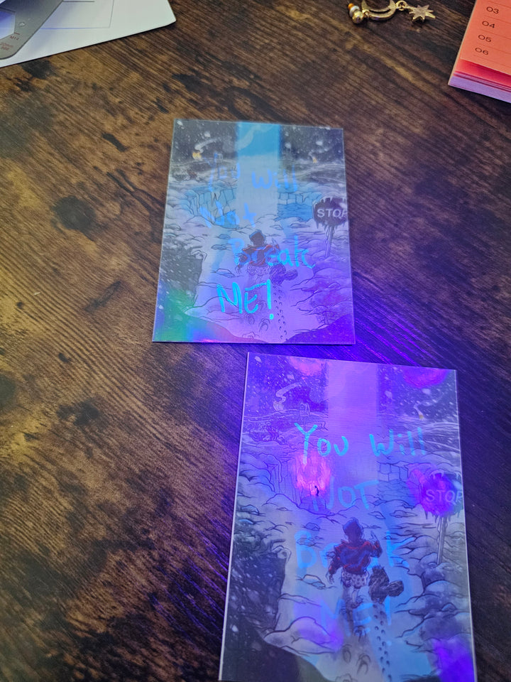 Dungeon Crawler Trading cards - Foil Secret Message